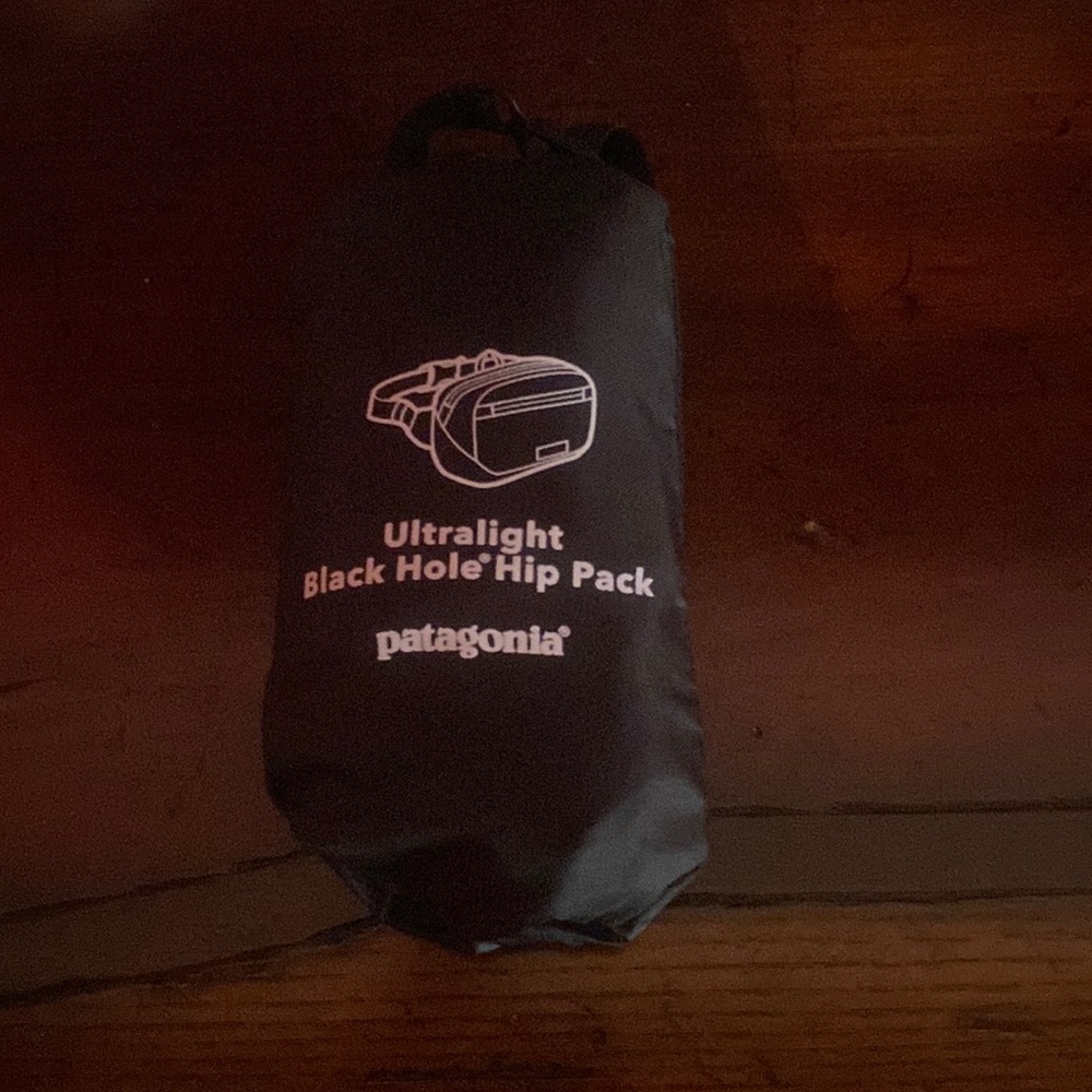PATAGONIA Ultralight Black Hole Hip Pack/Fanny Pack